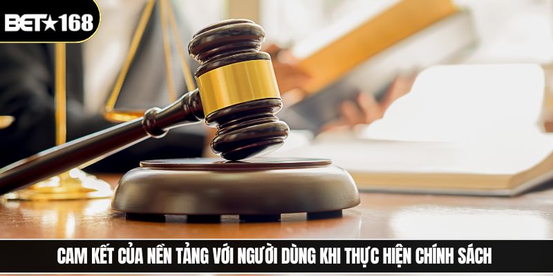 Cam kết của nền tảng với người dùng khi thực hiện chính sách